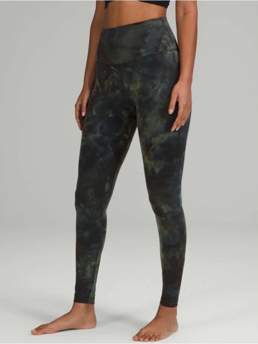Lululemon Align High-Rise Size 10 Diamond Dye
Graphite Bronze Grey, Green 25” - Picture 3 of 9